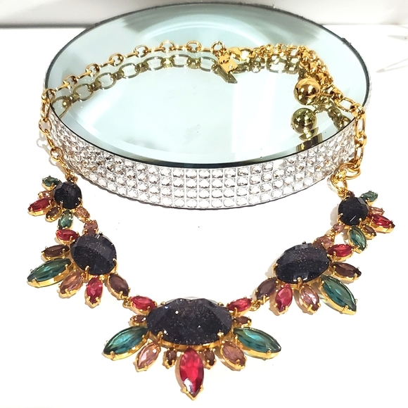 Gorgeous KATE SPADE Night Sky Jewels Statement Necklace - Picture 5 of 6
